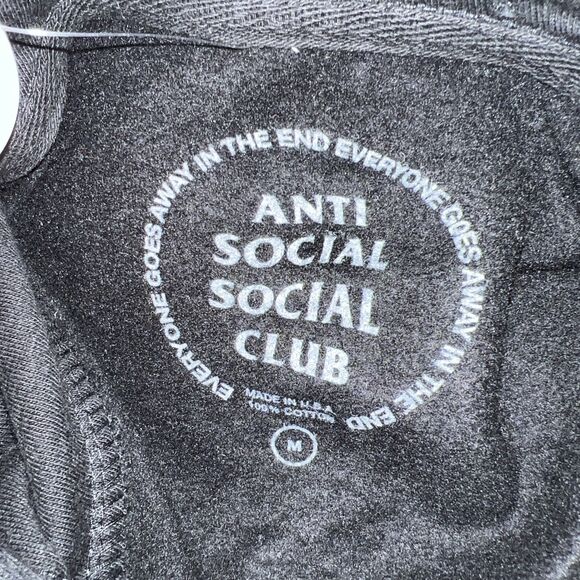 Anti Social Social Club Berlin 2023 Hoodie Men’s Size Medium NWT - Picture 4 of 6